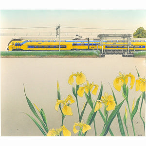 Dutch Waterside Landscape": Illustration by Yoshiaki Nishimura