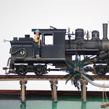 South Island (with a locomotive) : Yoshiaki Nishimura On30 layout section diorama work 1:48scale