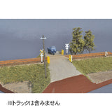 Scenery with railway crossing : Yoichi Miyashita Finished product 16.5mm Gauge HO (1:80)