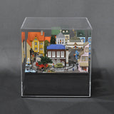 Mini Mini Layout #1 "Calles de Europa": Yoshiaki Ishikawa, pintado, tamaño 1:150