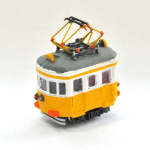 Battery-Powered Self-Propelled Miniature Train <Yellow> Pantograph Type: Yoshiaki Ishikawa Finished product N (1:150)