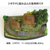Rail R40 Oval for Mini Mini Train Compatible with Daiso Case (20 x 10cm) : Yoshiaki Ishikawa Railroad Track 9mm Gauge N(1:150)