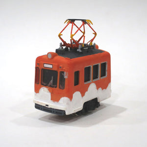 Battery-Powered Self-Propelled Mini Mini-Train <Orange Cloud> Pantograph Type: Yoshiaki Ishikawa Finished product N (1:150)