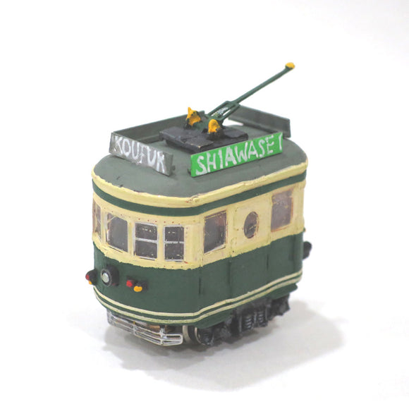 Self-propelled miniature train with built-in battery <Green> Pole Specifications: Yoshiaki Ishikawa Finished product N (1:150)
