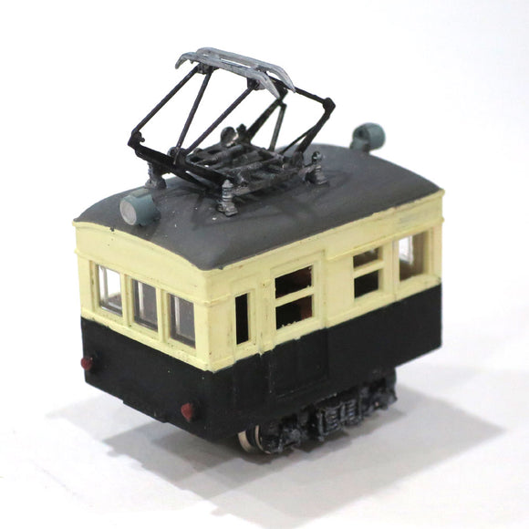 Self-propelled miniature train with built-in battery <Ueda 301 Black> Pantograph specification: Yoshiaki Ishikawa Finished product N(1:150)