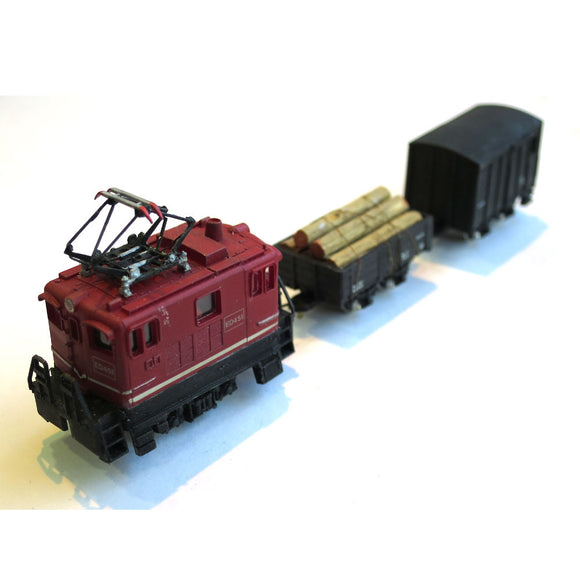 Tren en miniatura autopropulsado con batería incorporada<red> Tren de carga: Yoshiaki Ishikawa Producto terminado N (1:150)</red>
