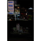 Daiso Case Layout #14 [昭和下町商店街 2]：Yoshiaki Ishikawa，彩绘，1:150 尺寸