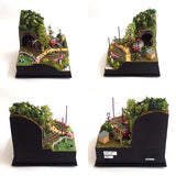 Mini Mini Layout #4 「乡村车站与农场 2」：石川佳明 1:150 尺寸完成品