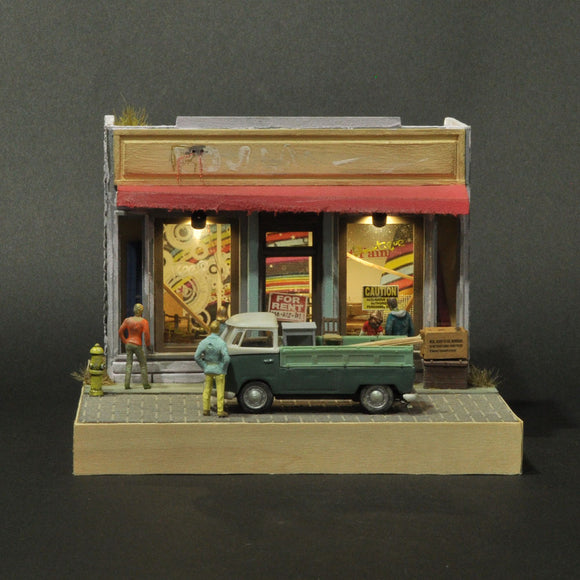 Motown Series - 'Shops under renovation' : Taro - Finished product version 1:72 size