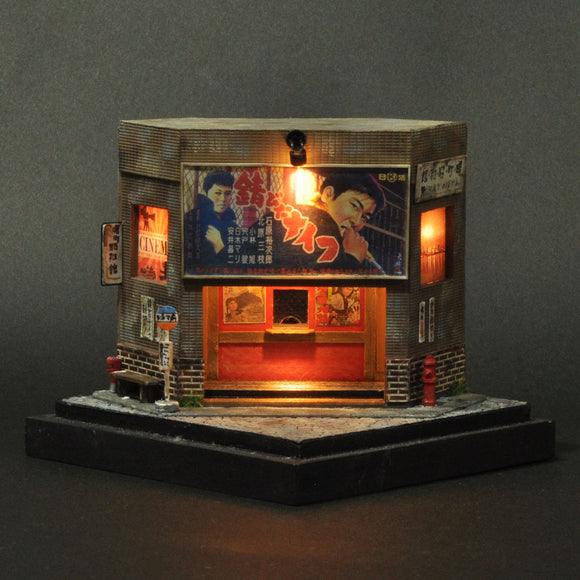 90 毫米立方体微型“曙光町昭和馆”：芋头，彩绘，无比例