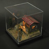 90mm cube miniature "Izakaya Torishu" : Taro - painted, Non-scale