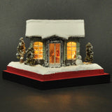 Miniatura cúbica de 90 mm "Casa de Papá Noel" : Taro - pintada, Sin escala