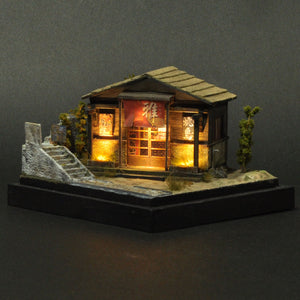 90mm cube miniature "Yakitori Masashi" : Taro - painted, Non-scale