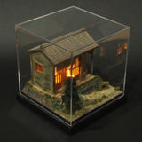 90mm cube miniature "Seasonal Cuisine Kusu" : Taro - painted, Non-scale
