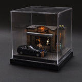 90mm cube miniature "JAZZ BAR 1" : Taro - painted, Non-scale