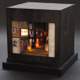 Miniatura de cubo de 90 mm "Yumebei Yokocho 1": Taro pintado, sin escala