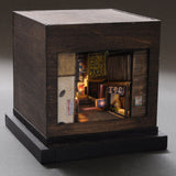 90mm cube miniature "Yumebei Yokocho 2" : Taro - painted, Non-scale