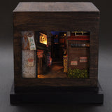 90mm cube miniature "Yumebei Yokocho 3" : Taro painted, Non-scale