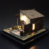 Cubo en miniatura de 90 mm "WESTERN BAR 1" : Taro - pintado, Sin escala