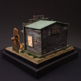 Cubo en miniatura de 90 mm "WESTERN BAR 7" : Taro - pintado, Sin escala