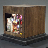 Cubo en miniatura de 90 mm "Yumebei Yokocho - Tokumori 2" : Taro - pintado, Sin escala