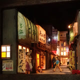 90mm cube miniature "Yumebei Yokocho - Tokumori 3" : Taro - painted, Non-scale