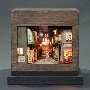 Cubo en miniatura de 90 mm "Yumebei Yokocho - Tokumori 3" : Taro - pintado, Sin escala