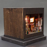90mm cube miniature "New Yumebei Yokocho" : Taro - painted, Non-scale