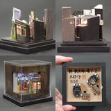 90mm cube miniature "New Yumebei Yokocho 2" : Taro - painted, Non-scale