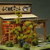 90mm cube miniature "Fugu Cuisine Sakon" : Taro, painted, Non-scale
