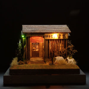 90mm cube miniature 'Houtou Minayoshi' : Taro - painted, not to scale