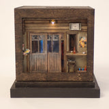 Miniatura de cubo de 90 mm "Fuera de la ventana 1": Taro - pintado, no a escala