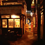 Miniatura de cubo de 90 mm "New Nonbei-Yokocho (Drunk Man's Alley) 3": Taro pintado, sin escala 235