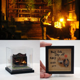Miniatura de cubo de 90 mm "BookCafe Dayoff": Taro - Trabajo de modelado - Sin escala 253