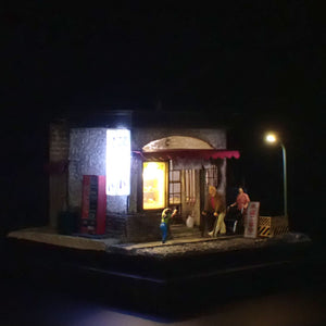 90mm Cube Miniature "Diner STAND" : Taro - Modeling work - Non-Scale 260