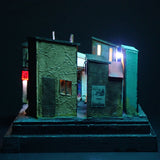 90mm Cube Miniature "Showa Retro Yokocho 2" : Taro, Diorama art work Non-scale 271