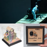 90mm Cube Miniature "Locomotion" : Taro, Diorama art work Non-scale 256