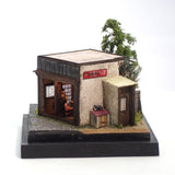90mm miniature cube "Would you like a drink?" : Taro diorama work non-scale 273
