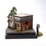 90mm miniature cube "Would you like a drink?" : Taro diorama work non-scale 273