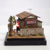 90mm cube miniature "Jimpachi of Nezu" : Taro diorama work non-scale 277
