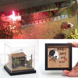90mm cube miniature "Jimpachi of Nezu" : Taro diorama work non-scale 277