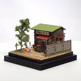 90mm Cube Miniature "Choji of Sendagi" : Taro diorama work non-scale 278