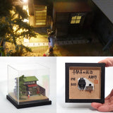 90mm Cube Miniature "Choji of Sendagi" : Taro diorama work non-scale 278