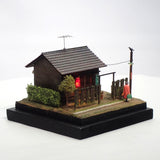 90mm cube miniature "Jubei of Yanaka" : Taro diorama work non-scale 279