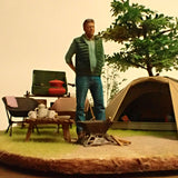 Camping : Lion Model Sho Fujihira - Painted - 1:24 Scale