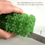 Real Green W : Ultrareal24 Plant Expression 3D unpainted kit, tree leaf type 1:24 1023