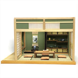 Japanese-style room with shoin: Matsumoto Craft Works Yoshihiko Matsumoto Modeling work 1:12 scale