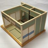 6 tatami mat Japanese-style room with alcove and floor armpit : Matsumoto Craft Works Yoshihiko Matsumoto Painted 1:12 scale
