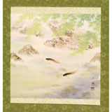 [Model] Hanging scroll "Ayu fish" : Matsumoto Craft Works Matsumoto Yoshihiko - Completed 1:12 scale 204