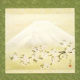 [Modelo] Pergamino colgante "Fuji y flores de cerezo silvestres" : Matsumoto Craft Works Matsumoto Yoshihiko - Completado escala 1:12 206